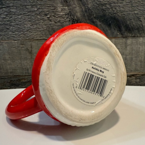 Gnome Red Holiday Coffee Tea Mug - Picture 3 of 4